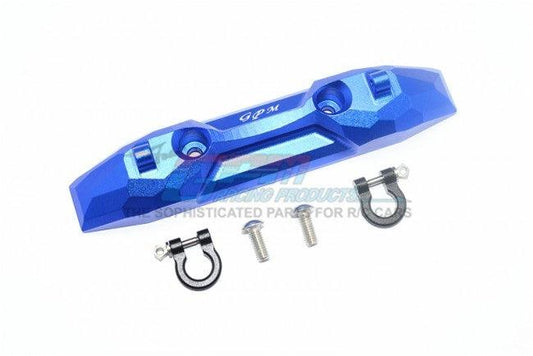 GPM ER2330R-BLUE ALUMINUM REAR BUMPER WITH D-RINGS TRAXXAS E-REVO / REVO - PowerHobby