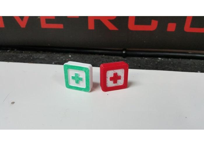 Exclusive R/C ERC95-GR Green First Aid Kit Rock Crawler Accessories - PowerHobby