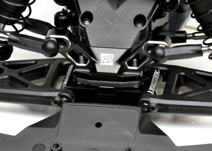 Exotek Racing 2025 HD Front Pivot 7075 Black/Silver Losi 22S - PowerHobby