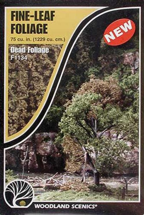 Woodland Scenics F1134 Fine Leaf Foliage Dead Bag Train Scenery - PowerHobby