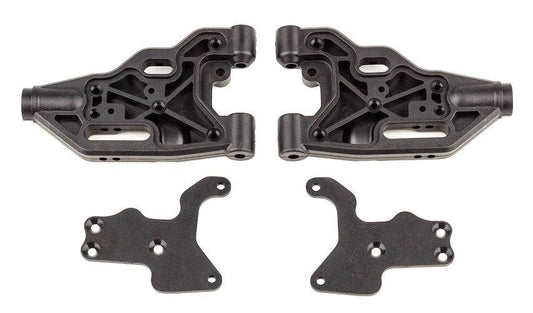 Associated 81439 RC8B3.2 Factory Team Front Lower Suspension Arms Heavy Duty - PowerHobby