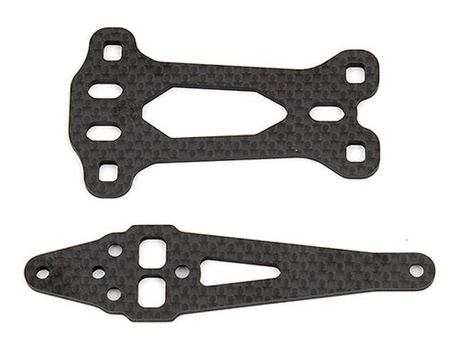 Team Associated 8635 Front Top Plate Set RC10F6 - PowerHobby