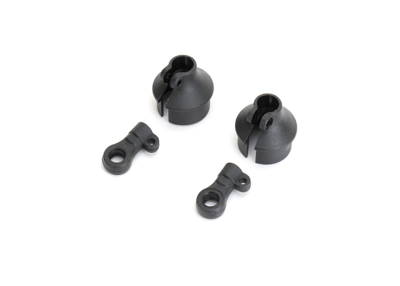 Powerhobby Sparko F8 Spring Cups & Shock Rod Ends Set x2 - PowerHobby