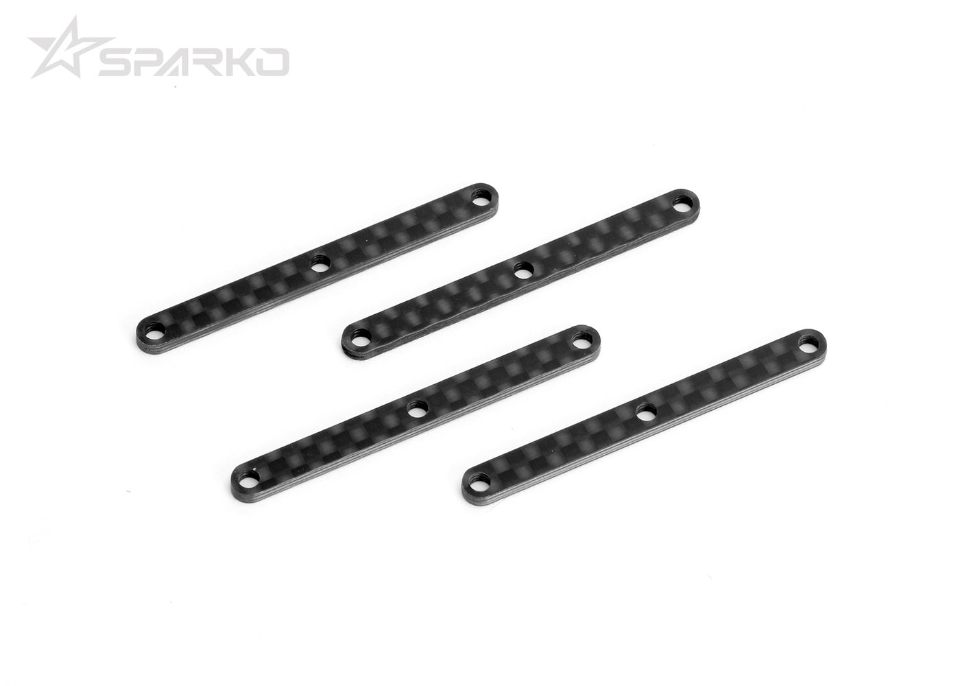 Powerhobby Sparko F8 Carbon Fiber Front Upper Arm Inserts (R/L) 1.5mm (4pcs) - PowerHobby