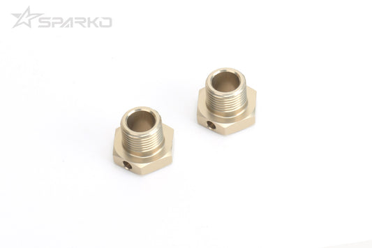 Sparko F8 Aluminum Wheel Hub Axil (L4.5mm) 17mm (2pcs) - PowerHobby