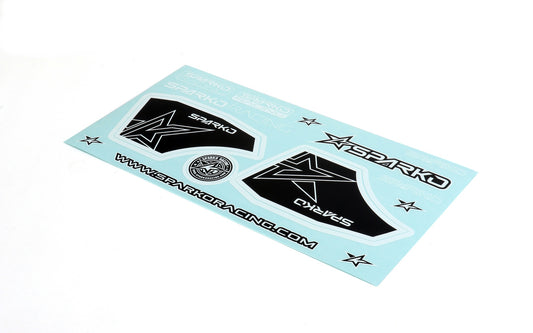 Powerhobby Sparko F8 Wing Sticker-Black and White - PowerHobby