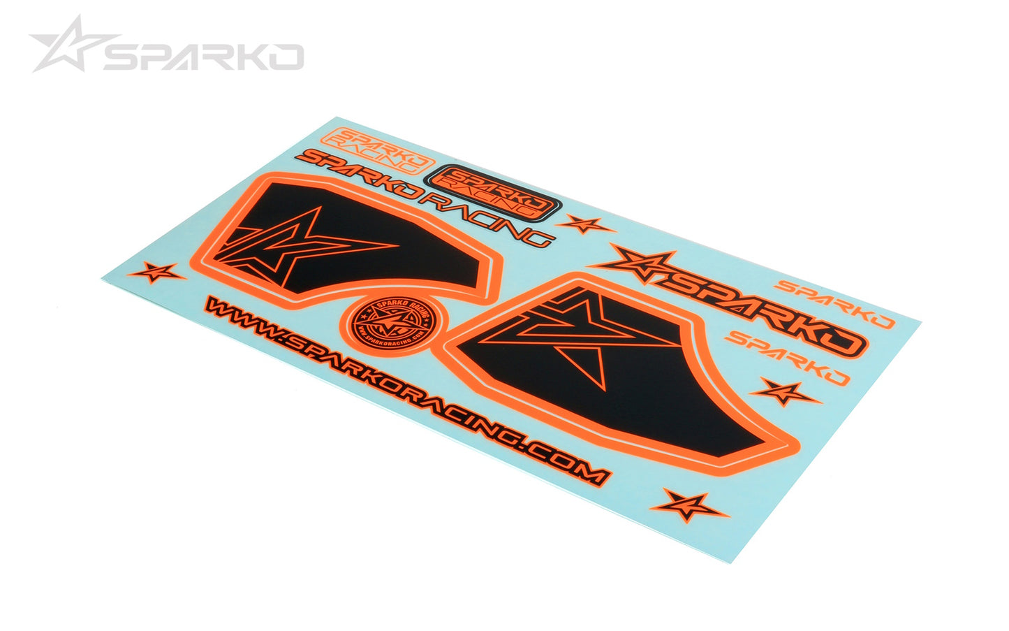 Powerhobby Sparko F8 Wing Sticker-Orange - PowerHobby