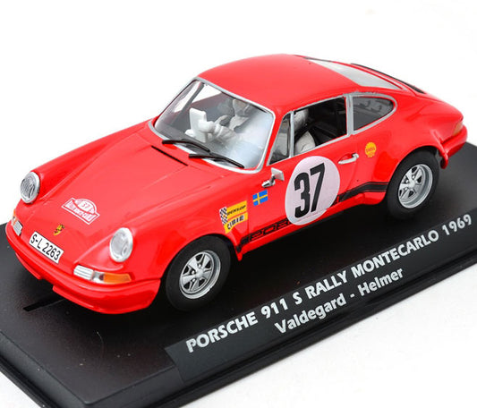 Fly Porsche 911 Monte Carlo Rally 1969 Flyslot 1/32 Slot Car 036107 - PowerHobby