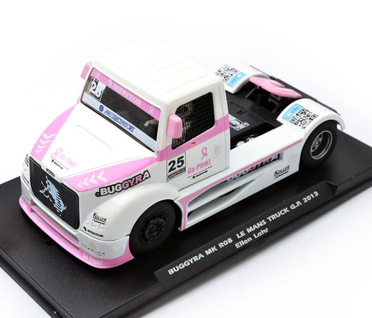 Fly Buggyra MK08R Truck Go Pink Cancer Edition Slot Car 205104 - PowerHobby