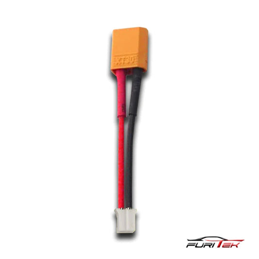 Furitek JST-PH 2 Pin to XT30 Battery Adapter Cable - PowerHobby