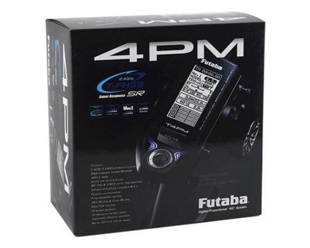 Futaba 01004387-3 4PM 4-Channel 2.4GHz T-FHSS Radio System w/R334SBS Receiver - PowerHobby