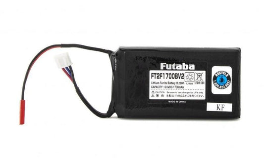 Futaba UBA0140 1700Mah Life Transmitter Battery 6.6V (2-Cell) - PowerHobby
