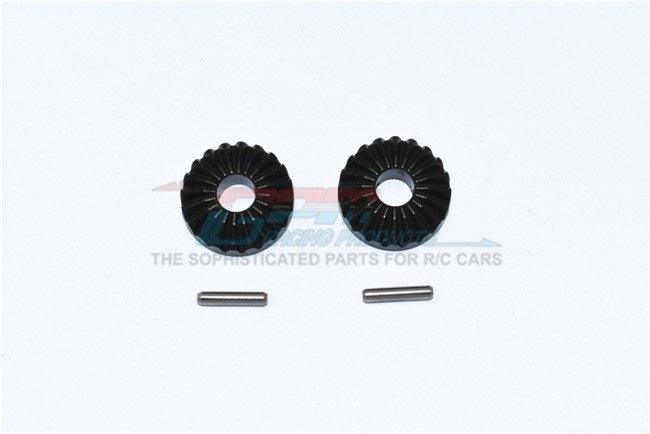 GPM HARDEN STEEL #45 F/C/R DIFFERENTIAL BEVEL GEAR TRAXXAS 1/10 MAXX BLACK - PowerHobby