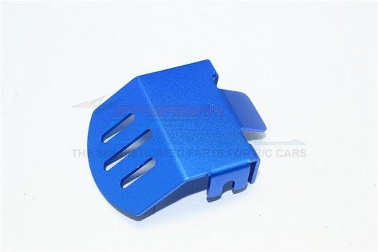 GPM TRX4333-BLUE ALUMINUM F/R GEAR BOX BOTTOM PROTECTOR MOUNT TRAXXAS TRX-4 - PowerHobby