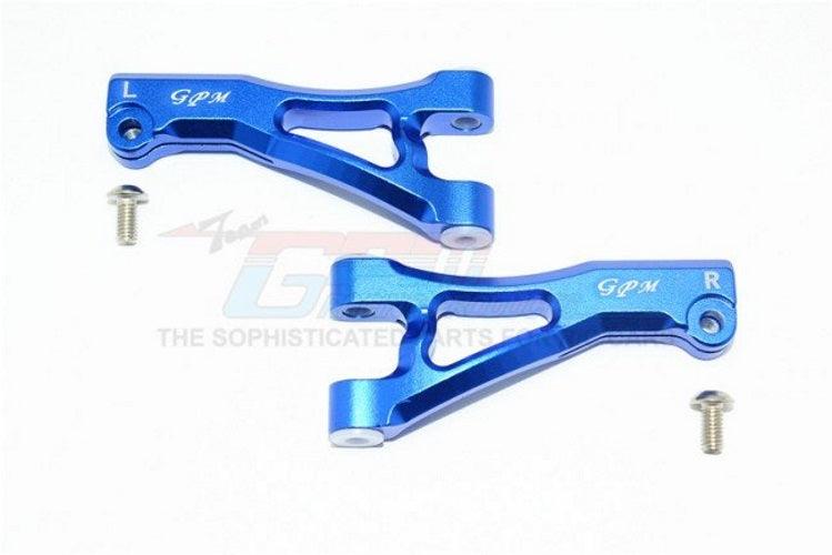 Gpm Racing MAS054-B Aluminum Front Upper Arms Arrma Senton Blue - PowerHobby