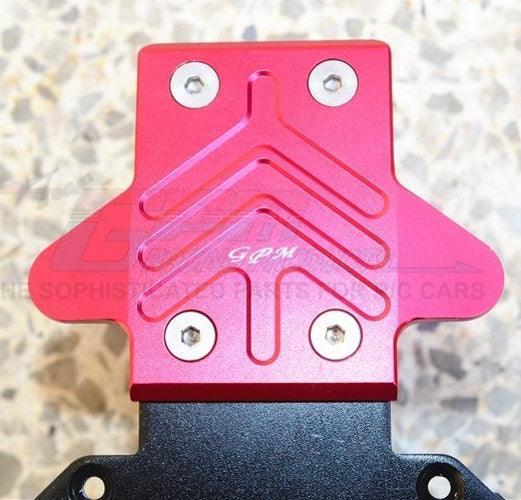 Gpm MAS331F-BK Aluminum Front Chassis Protection Plate Black Arrma Senton - PowerHobby