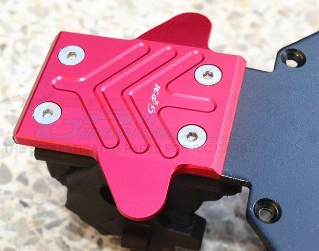 Gpm MAS331F-BK Aluminum Front Chassis Protection Plate Black Arrma Senton - PowerHobby