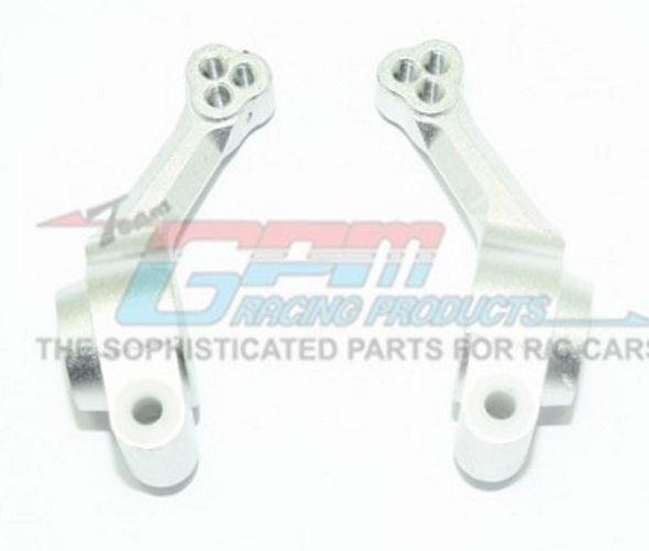 Gpm Racing Aluminum Rear Knuckle Arm (2pieces) Traxxas Rustler Silver - PowerHobby