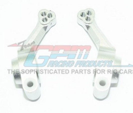 Gpm Racing Aluminum Rear Knuckle Arm (2pieces) Traxxas Rustler Silver - PowerHobby