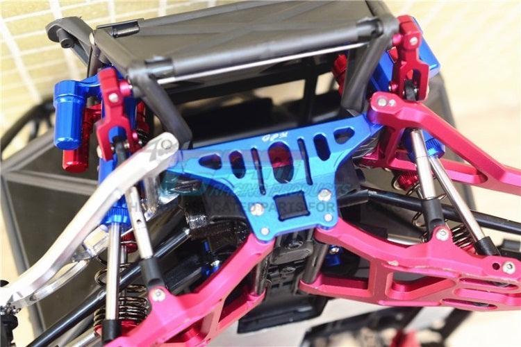 GPM Aluminum Front Upper Arm Stabilizer Blue Traxxas Unlimited Desert Racer - PowerHobby