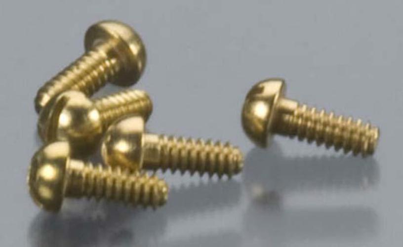 Woodland Scenics H801 Round Head Screws 00-90 1/8" (5) - PowerHobby