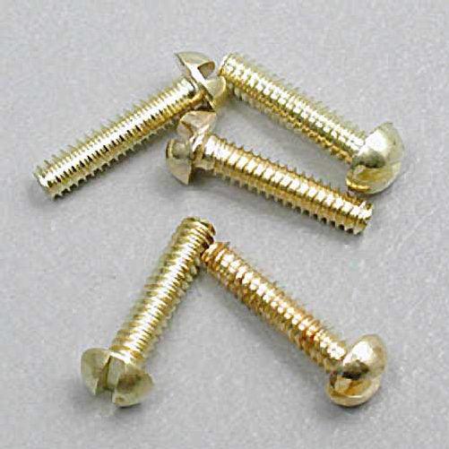 Woodland Scenics H806 Round Head Screws 00-80 1/4" (5) - PowerHobby