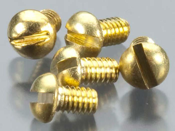 Woodland Scenics H809 Round Head Screws 1-72 1/8" (5) - PowerHobby