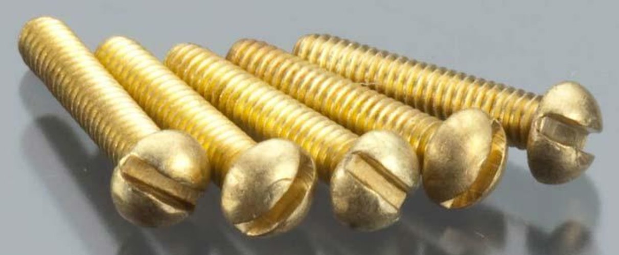 Woodland Scenics H811 Round Head Screws 1-72 3/8" (5) - PowerHobby