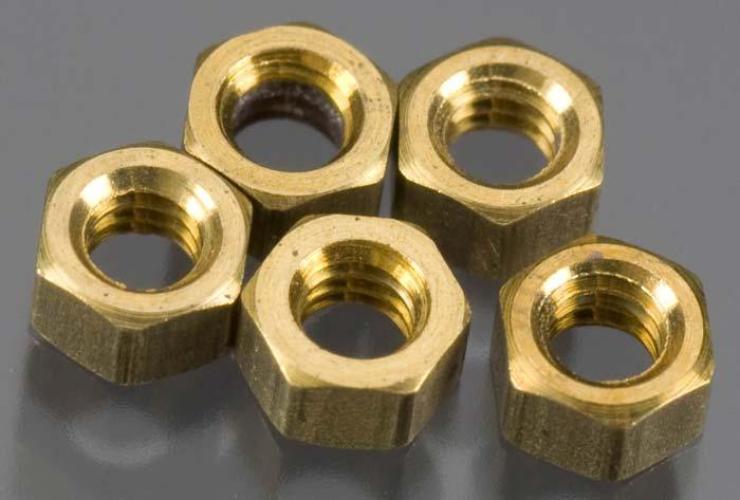 Woodland Scenics H883 Hex Nuts 1-72 (5) - PowerHobby