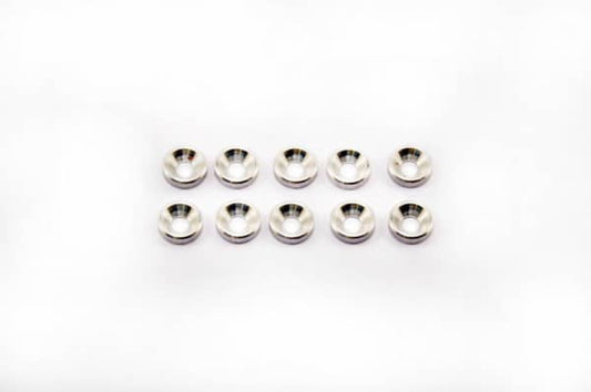 Hobao 36811 CNC Aluminum SERVO WASHERS-3mm 10PCS 1/7 Extreme VT2 - PowerHobby