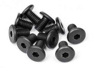 HPI 100550 Pan Head Screw M5x8mm Hex Socket (10) Vorza D8S Apache Bullet - PowerHobby