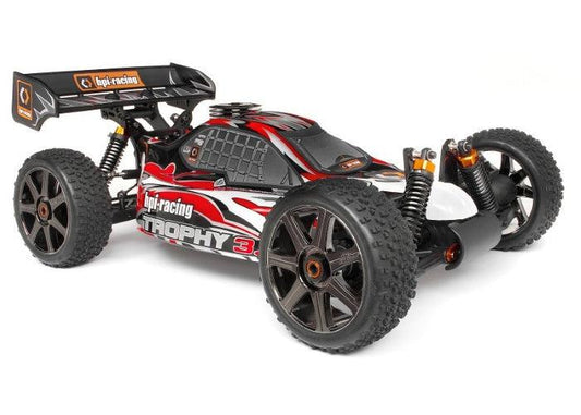 HPI Racing 101796 Clear Trophy Buggy Body w/Window Masks /Decals - PowerHobby