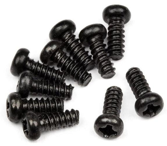 HPI Racing 102846 TP Button Head Screw M2X5mm (10pieces) - PowerHobby