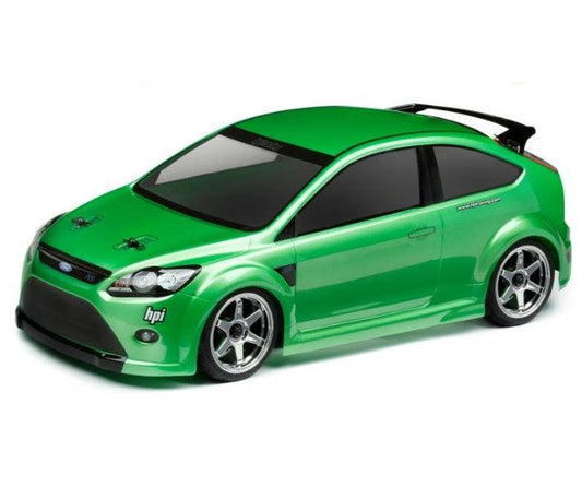 HPI Racing 105344 Ford Focus RS 200mm Clear Body & Decal Set - PowerHobby