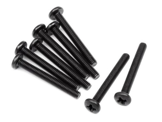 Hpi Racing 110211 Binder Head Screw M3X25MM (8pieces) Savage XL Flux - PowerHobby