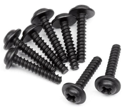 Hpi Racing 111298 TP Flanged Screw M3X15mm (8pieces) Savage XL - PowerHobby