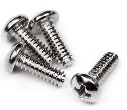 Hpi Racing 111336 Button Head Screw 4-40X8mm (4pieces) - PowerHobby