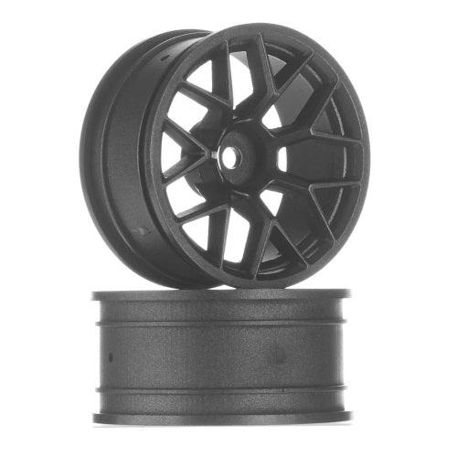 HPI Racing 112812 RTR 6mm Offset 26mm Gunmetal Wheel Set (2) E10 - PowerHobby