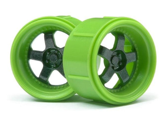 HPI Racing 112817 Work Meister S1 Wheel Green (4Pieces) Micro RS4 - PowerHobby