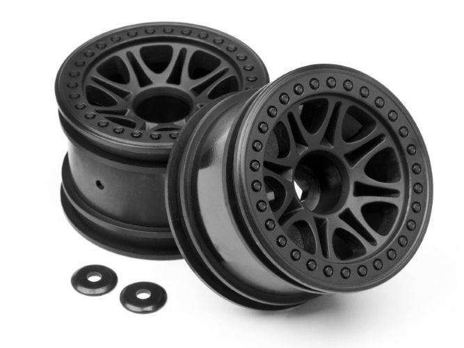 HPI Racing 113337 Split 8 Truck Wheel (2) Firestorm Crawler King Wheely King - PowerHobby