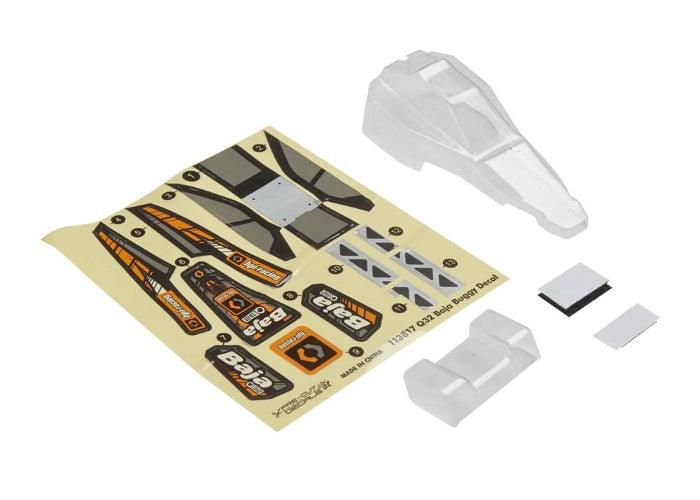 HPI Racing 114283 Body / Wing Set Baja Q32 Buggy - PowerHobby