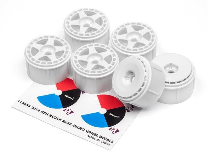 Hpi Racing 114371 Fifteen52 Turbomac Wheel White (6Pieces) Micro RS4 - PowerHobby