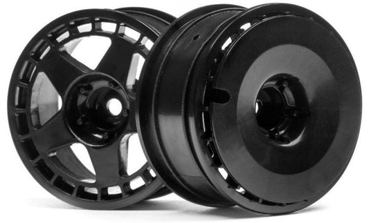 HPI 114638 fifteen52 Turbomac Wheel Black 26mm (2) Sprint 2 Nitro RS4 Sport 3 - PowerHobby