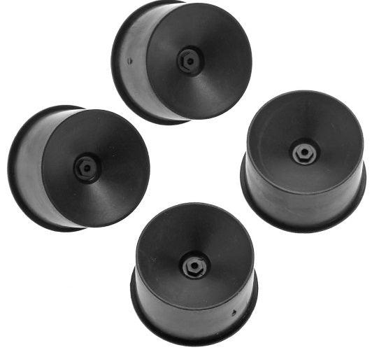 HPI Racing 116017 Dish Wheel Set Black 22X14 (4Pieces) Q32 D8T - PowerHobby