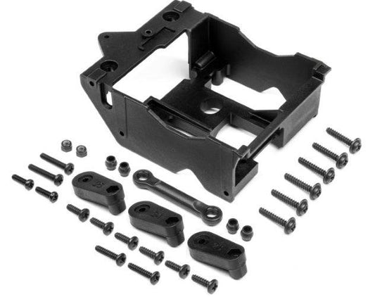 Hpi Racing 116362 Steering Servo Mount Set Savage XL Flux - PowerHobby