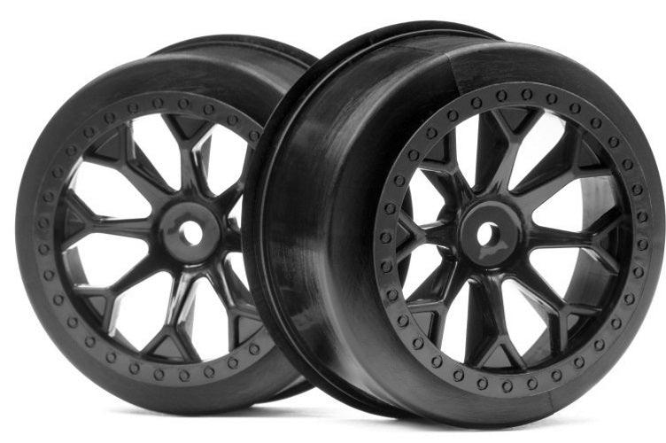 Hpi Racing 116521 8-Shot SC Wheel Black (2) Jumpshot SC Blitz Blitz Flux - PowerHobby