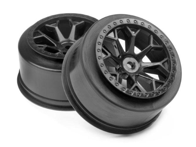 Hpi Racing 116521 8-Shot SC Wheel Black (2) Jumpshot SC Blitz Blitz Flux - PowerHobby