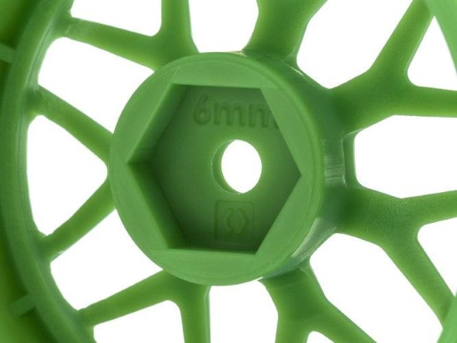 Hpi Racing 116531 Tech 7 Wheel Green 52X26X+6mm Offset (2) RS4 Sport 3 - PowerHobby