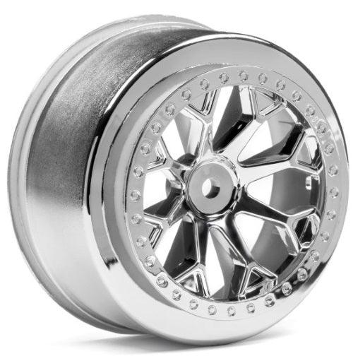 Hpi Racing 116739 8-Shot Wheel Chrome (2pieces) Jumpshot SC Blitz Blitz Flux - PowerHobby