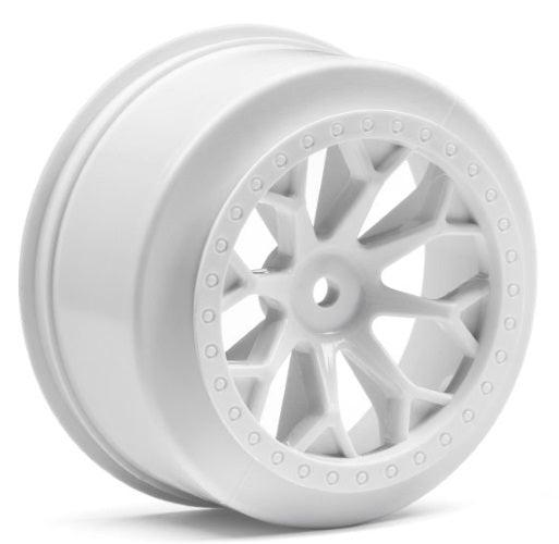 Hpi Racing 116741 8-Shot Wheel White (2) Jumpshot Sc Blitz Blit Flux - PowerHobby